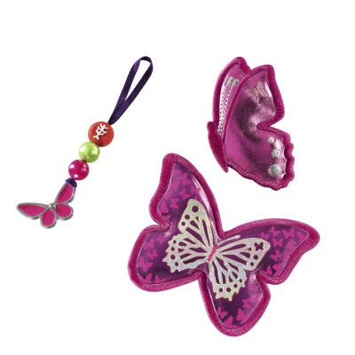 Set 3 Pezzi Step By Step Magic Mags Glow Butterfly Night | Applique Magnetiche Luminescenti Per Zaino